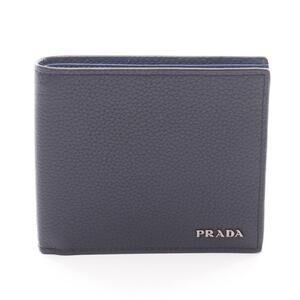 Prada TORO Bifold Wallet Leather Black